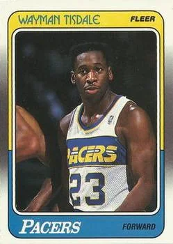 1988-89 Fleer Wayman Tisdale #60 card image