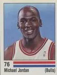 1988-89 Panini Stickers (Spanish) Michael Jordan #76 card image