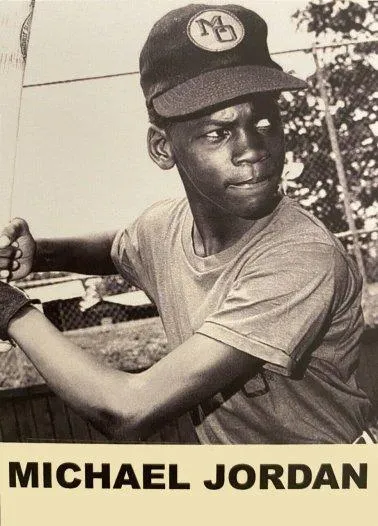 1988 Baseball Card Kingdom Promos Michael Jordan #27 card image