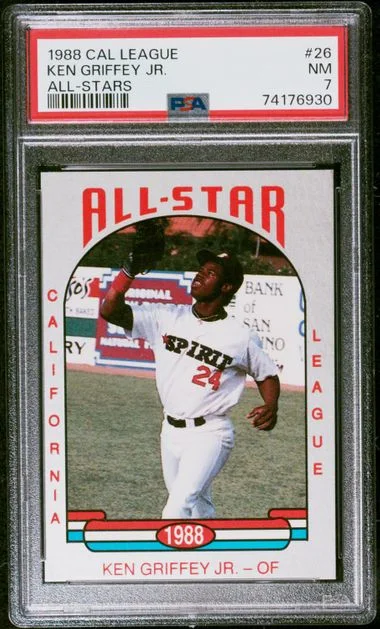 1988 Cal League All-Stars Ken Griffey Jr. #26 card image