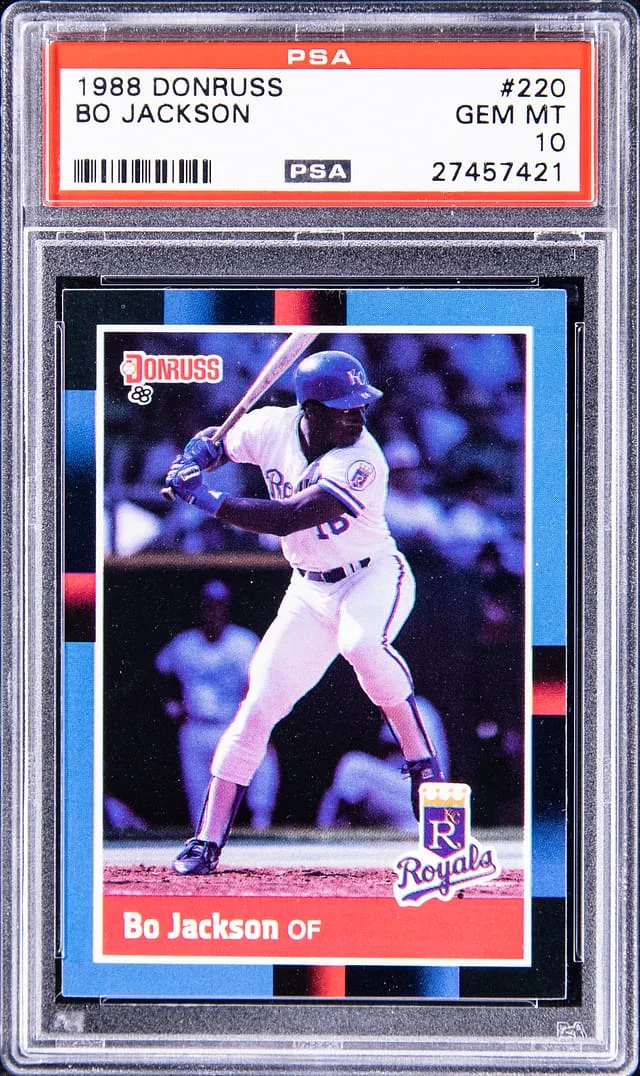 1988 Donruss Bo Jackson #220 card image