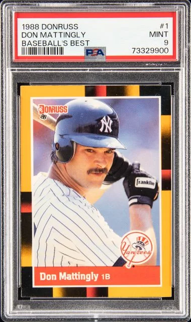 1988 Donruss Don Mattingly Baseball's Best #1 card image