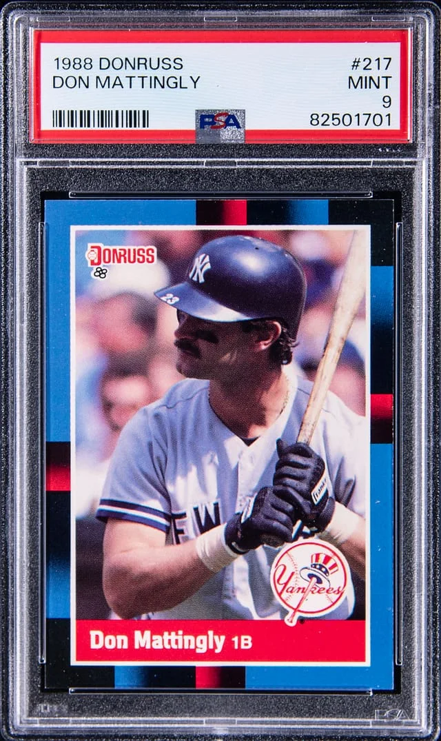 1988 Donruss Don Mattingly #217 card image
