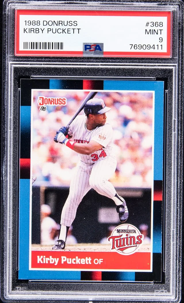1988 Donruss Kirby Puckett #368 card image