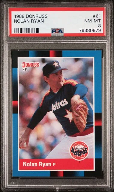 1988 Donruss Nolan Ryan #61 card image