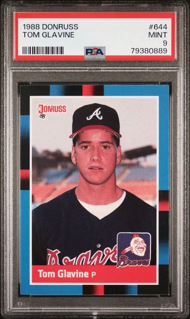 1988 Donruss Tom Glavine #644 card image
