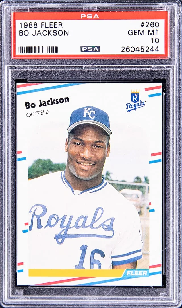 1988 Fleer Bo Jackson #260 card image
