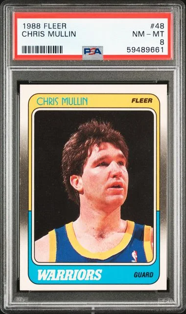 1988 Fleer Chris Mullin #48 card image