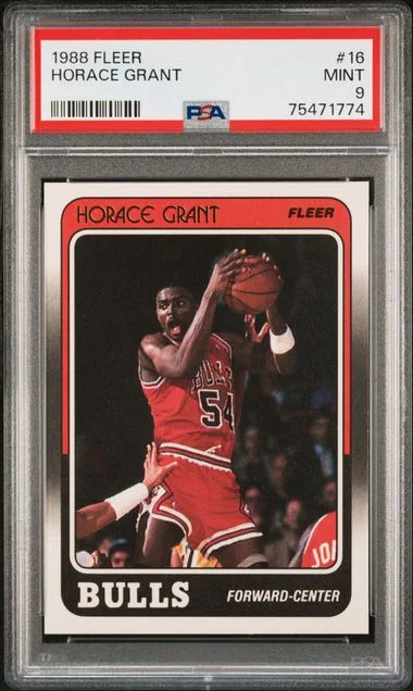 1988 Fleer Horace Grant #16 card image