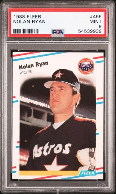 1988 Fleer Nolan Ryan #455 card image