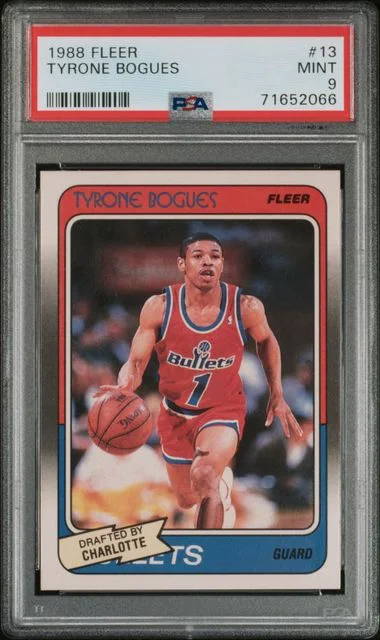 1988 Fleer Tyrone Bogues #13 card image