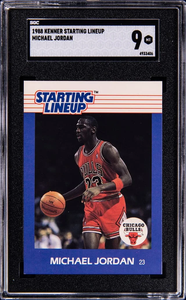 1988 Kenner Starting Lineup Michael Jordan #NNO card image