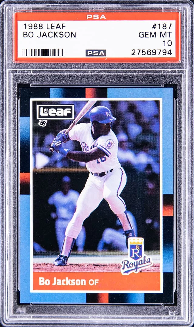 1988 Leaf Bo Jackson #187 card image