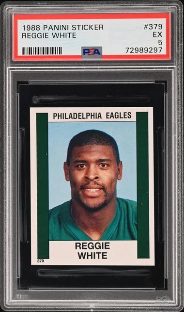 1988 Panini Reggie Sticker #379 card image