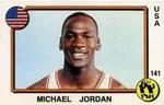 1988 Panini Supersport Stickers Michael Jordan #141 card image