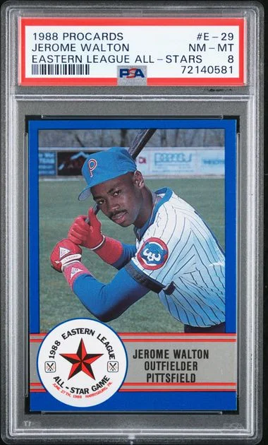 1988 Procards Eastern League All-Stars Jerome Walton #E-29 card image