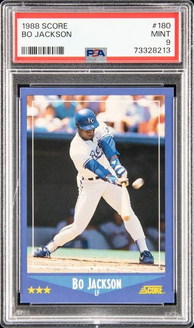 1988 Score Bo Jackson #180 card image