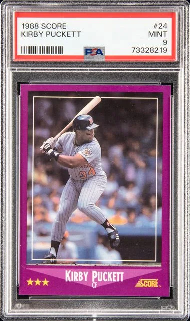 1988 Score Kirby Puckett #24 card image