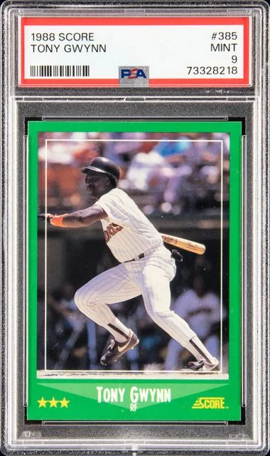 1988 Score Tony Gwynn #385 card image