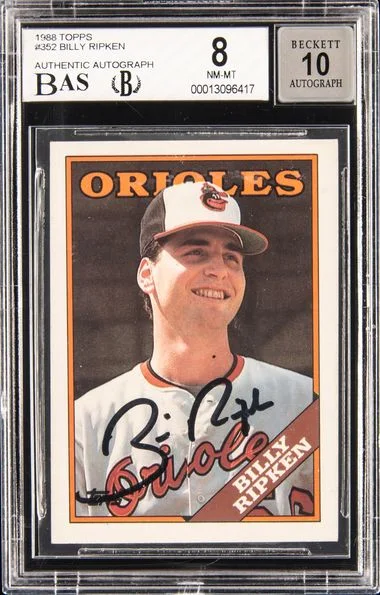 1988 Topps Billy Ripken #352 card image