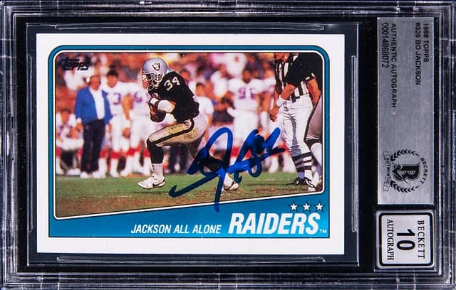 1988 Topps Bo Jackson #325 card image
