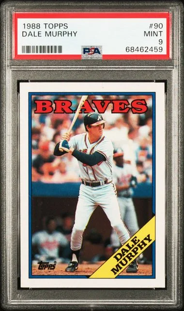 1988 Topps Dale Murphy #90 card image
