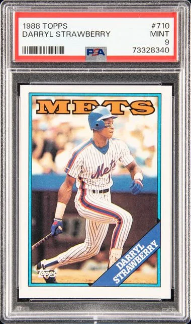 1988 Topps Darryl Strawberry #710 card image