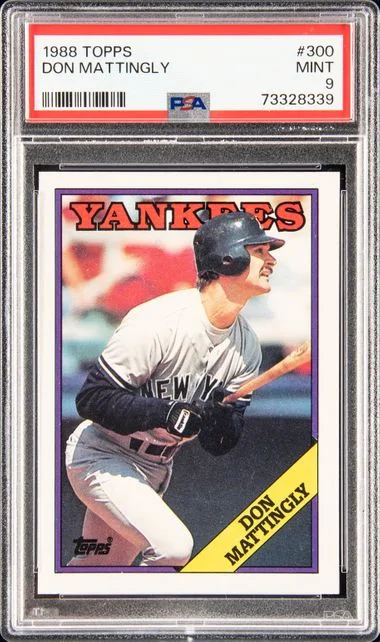 1988 Topps Don Mattingly #300 card image