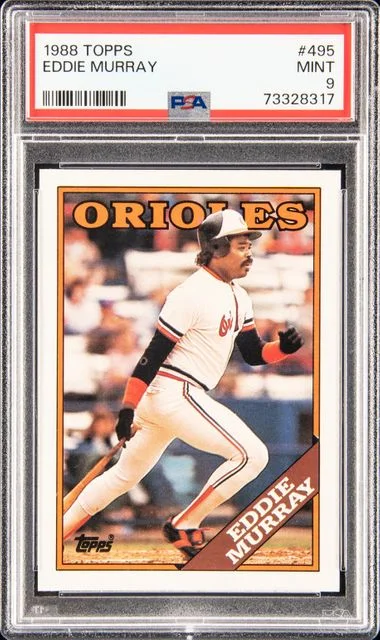 1988 Topps Eddie Murray #495 card image