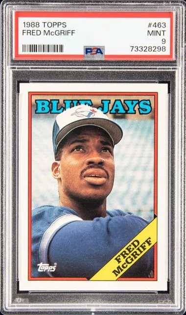 1988 Topps Fred McGriff #463 card image