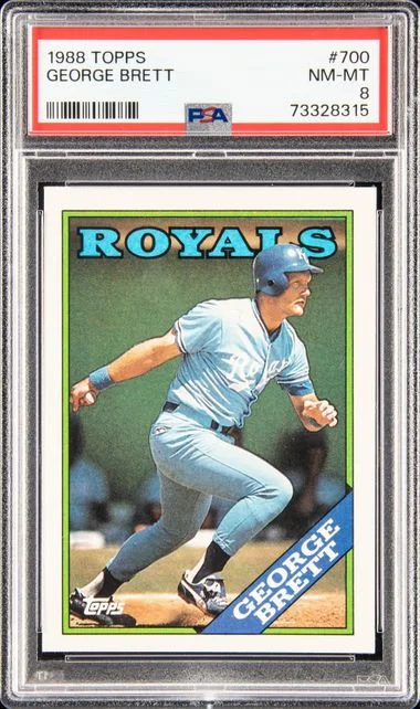 1988 Topps George Brett #700 card image