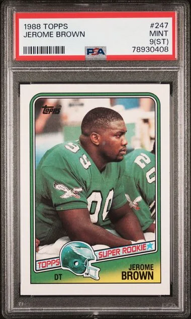 1988 Topps Jerome Brown #247 card image