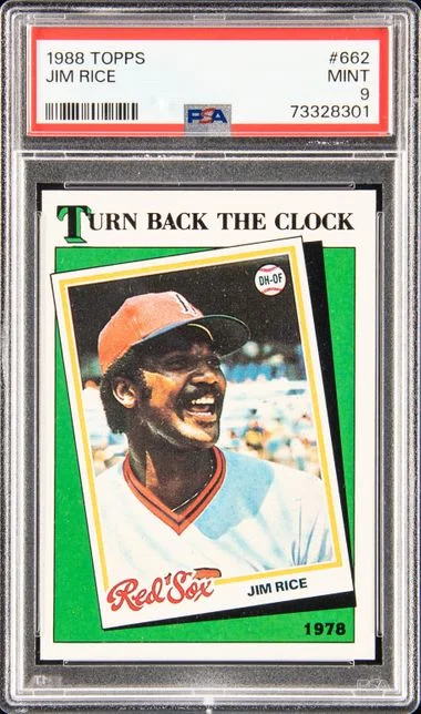 1988 Topps Jim Rice #662 card image