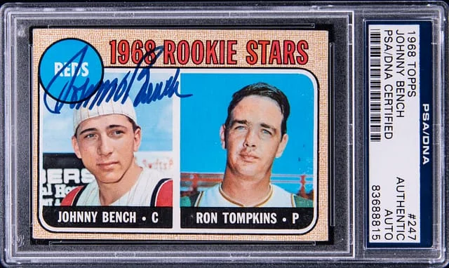 1988 Topps Johnny Bench #247 card image
