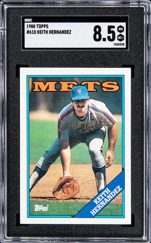 1988 Topps Keith Hernadez #410 card image
