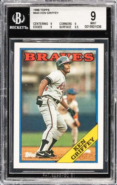 1988 Topps Ken Griffey #443 card image