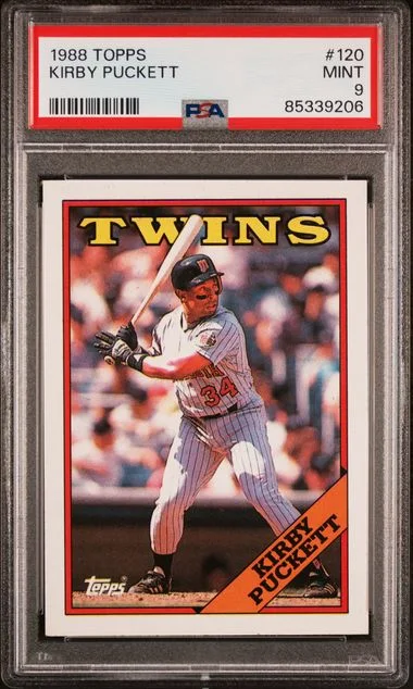 1988 Topps Kirby Puckett #120 card image