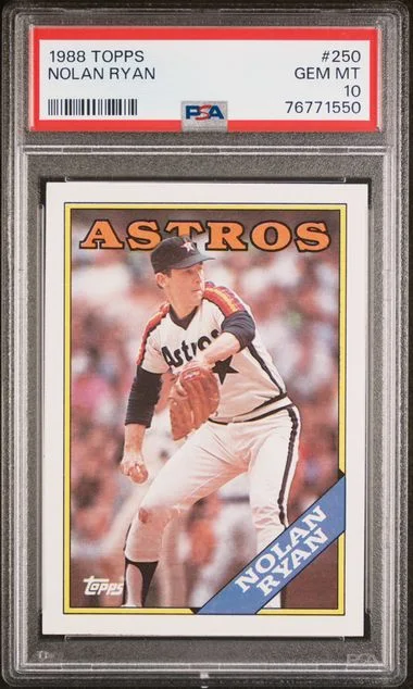 1988 Topps Nolan Ryan #250 card image