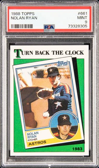 1988 Topps Nolan Ryan #661 card image