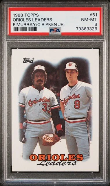 1988 Topps Orioles Leaders #51 card image