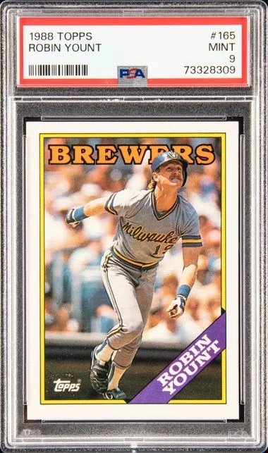 1988 Topps Robin Yount #165 card image