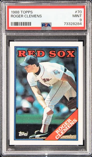 1988 Topps Roger Clemens #70 card image