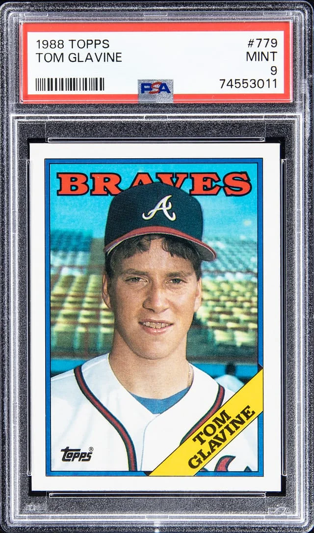 1988 Topps Tom Glavine #779 card image