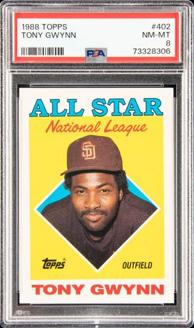 1988 Topps Tony Gwynn #402 card image