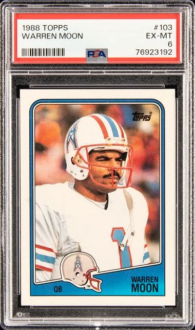 1988 Topps Warren Moon #103 card image