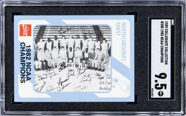 1989-90 Collegiate Collection 1982 NCAA Champions #200 card image