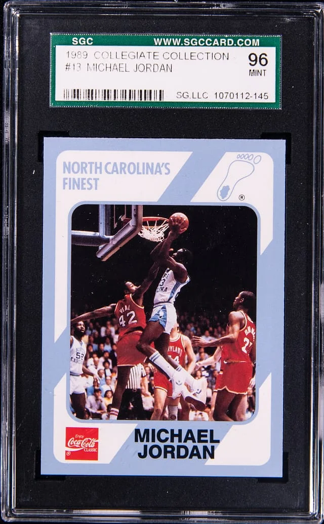 1989-90 Collegiate Collection Michael Jordan #13 card image