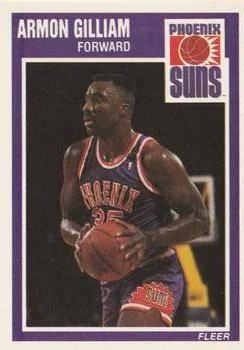 1989-90 Fleer Armon Gilliam #120 card image