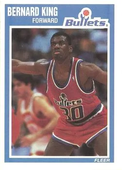 1989-90 Fleer Bernard King #159 card image