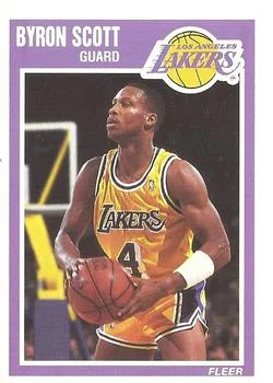 1989-90 Fleer Byron Scott #78 card image